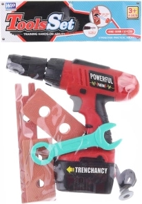 Dječja baterijska bušilica s priborom