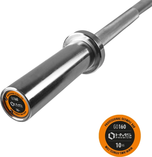 Olimpijska šipka HMS Premium GO160 120 cm