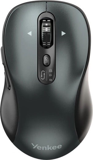 Bežični miš YENKEE GYRO s dvostrukim povezivanjem Bluetooth i USB 2,4 GHz