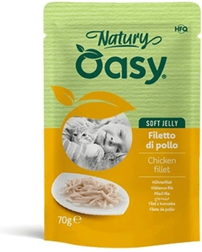 Oasy Natury Soft Jelly pileći fileti u želeu 70 g