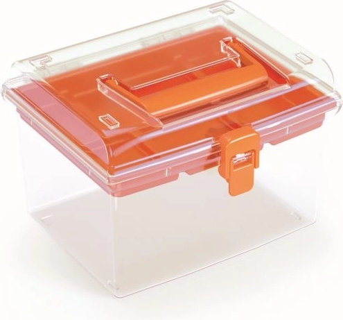 Plastični organizator Prosperplast NUF High, narančasti
