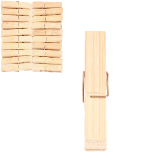 Drvene štipaljke za rublje, set 20 kom