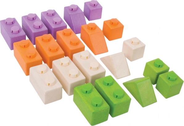 Bigjigs Baby Drvene Spojkocke Osnovni Set