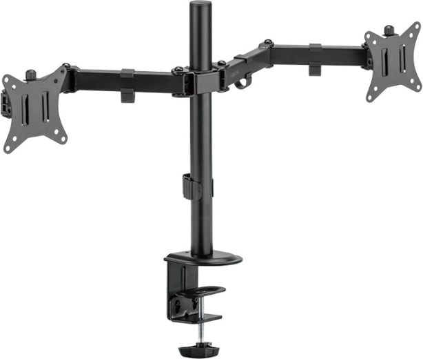 Držač za 2 monitora 17–32" s nosivošću 2×9 kg