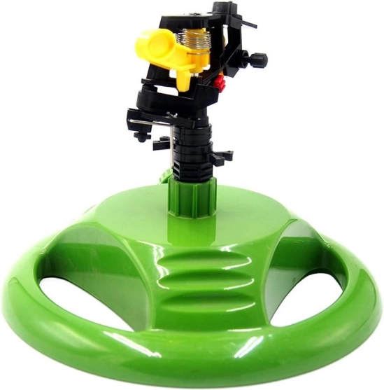 Vrtni rotacijski raspršivač na pulsirajućoj podlozi - zeleni