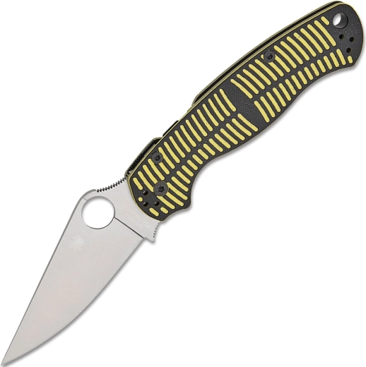 Spyderco Para Military 2 Salt preklopni nož žuto-crni 8,8 cm