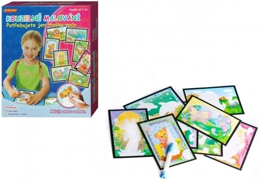 Čarobno slikanje vodom – set 8 kom