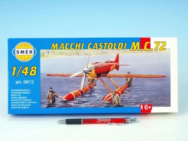Model aviona Macchi Castoldi M.C.72 1:48