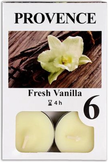Čajne svijeće vanilija, 6 kom