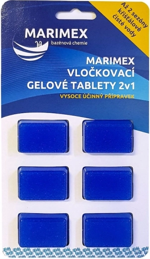 Marimex flokulacijske gel tablete 2u1