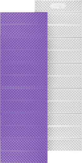 Sklopiva pjenasta podloga s aluminijskim slojem, ljubičasta