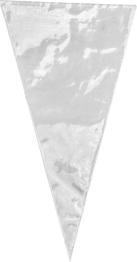 Set jednokratnih slastičarskih vrećica za ukrašavanje 35 × 18 cm bijele (10 kom)