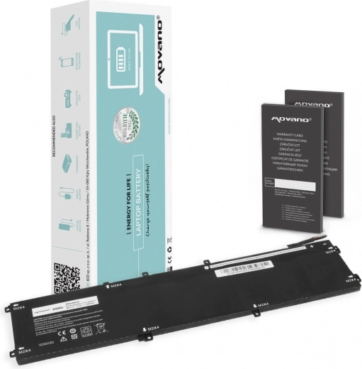 Baterija Movano za Dell XPS 15 9550, 6000 mAh (69 Wh)
