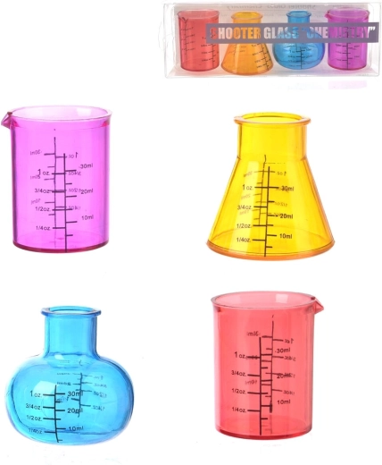 Plastične čašice (UH plast) Chemik 50 ml (4 kom)