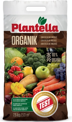 Organsko gnojivo BioPlantella Organik 7,5 kg