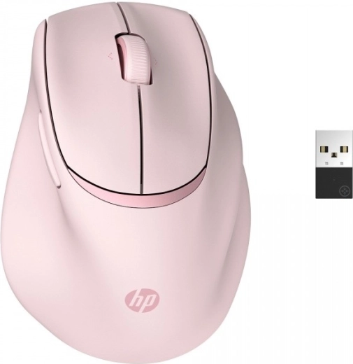 Ergonomski miš HP Tilt 720M, ružičasti
