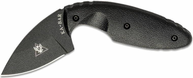 KA-BAR TDI Original taktički nož 5,7 cm, crni, Zytel, futrola