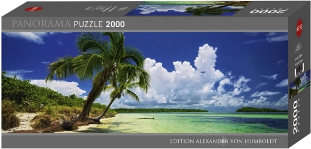 Puzzle 2000 dijelova Heye – rajske palme