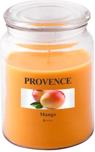 Mirisna svijeća u staklu PROVENCE mango 95 sati