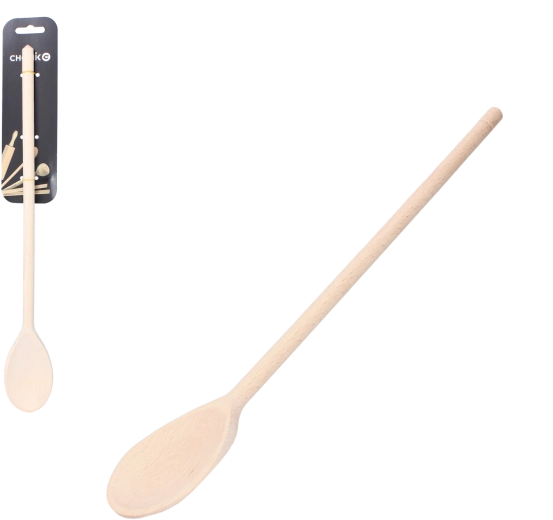 Drvena švedska kuhinjska žlica 40 cm od bukova drva