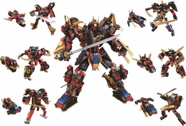 Čuvari zvjezdanog jezgra Qman - Građevni komplet 6u1