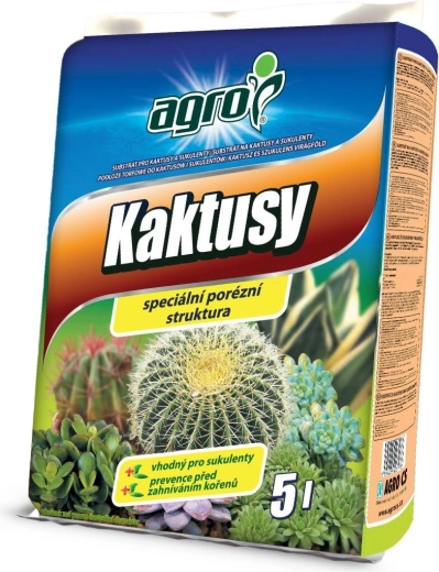 Supstrat za kaktuse i sukulente 5 l AGRO