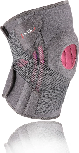 Ortoza za koljeno s otvorenom iveračkom i križnim stezanjem