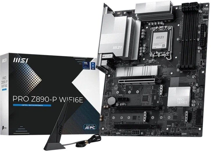 MSI Pro Z890-P WIFI 6E ATX matična ploča za Intel LGA1851