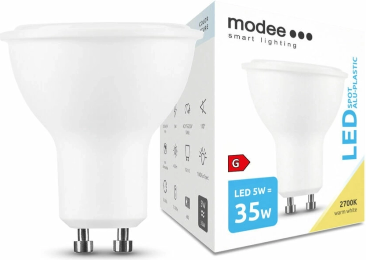 Modee LED reflektorska žarulja GU10 5 W, 400 lm, topla bijela