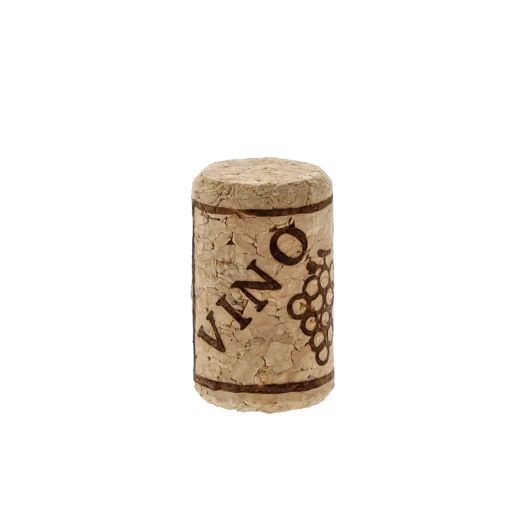 Prirodni valjani čep od pluta 23 × 38 mm za boce
