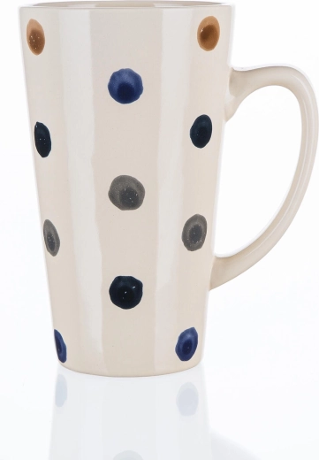 Keramička šalica DOTS 450 ml