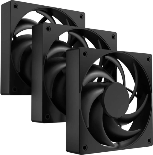 Fury SAI S12 PWM set od 3 ventilatora crni