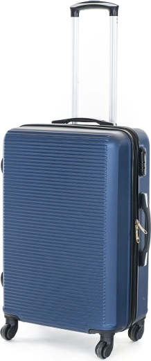 Putni tvrdi kofer od ABS plastike, 58 l, plavi