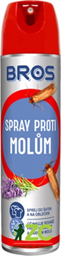 Sprej protiv odjevnih moljaca s mirisom lavande 150 ml BROS