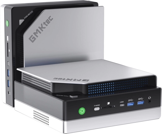 Gmktec evo-x2 mini PC s AMD Ryzen AI Max+ 395, 64 GB RAM, 1 TB SSD i Windows 11 Pro