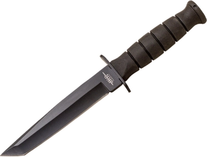 Taktički nož JOKER Combat Tanto, 15 cm, crni, ABS drška, najlonska futrola