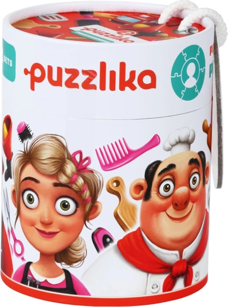 Puzzlika Profese 2 – edukativne okrugle slagalice 21 dijelova