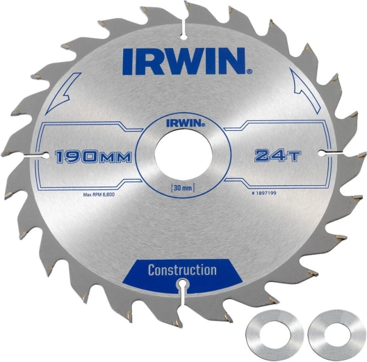 Pila IRWIN 190 mm, 24 zuba, tanki rez za drvo