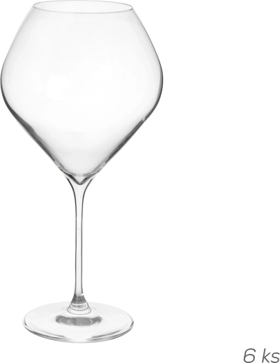 Čaše Swan za vino 860 ml, set 6 kom