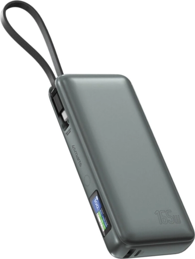 Power banka Enterprise 20000 mAh 165 W s integriranim USB‑C kabelom i LCD‑om