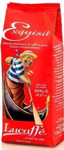 Lucaffé Exquisit zrnca kave 1 kg (90 % arabica, 10 % robusta)