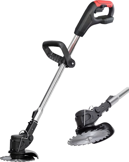 Akumulatorski trimer za travu s XXL setom i kotačima