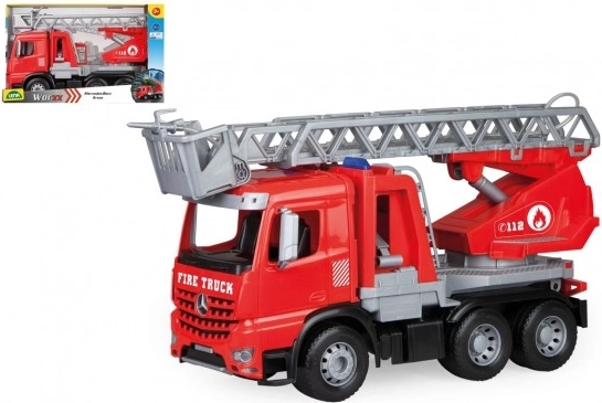 Vatrogasno vozilo MERCEDES-BENZ Arocs s ljestvama i vodenim topom
