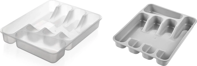 Plastični pribornik 33,5 × 26,5 × 5 cm, mješavina boja