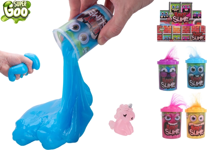 Super Goo sluz – dlakavo čudovište 8 cm, 100 g