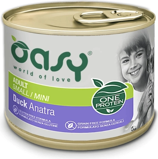 Oasy One Protein Adult Small/Mini pašteta od patke 200 g