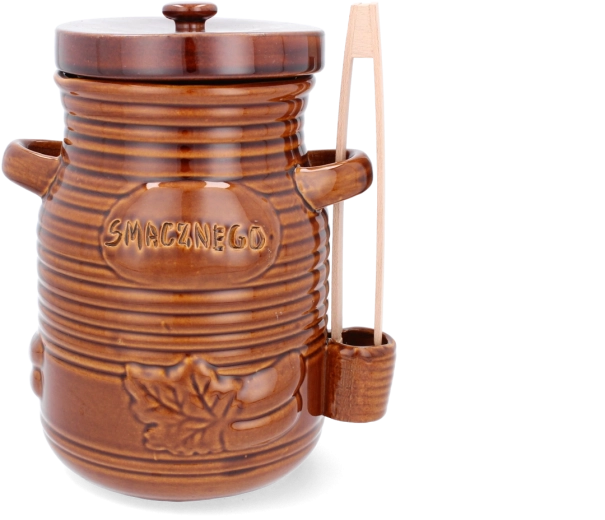 Keramička posuda za fermentaciju 3,5 l s kliještima