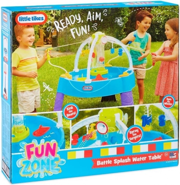 Vodni stol za igru Little Tikes Fun Zone - Vodena bitka