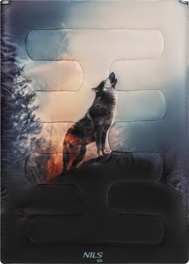 Vreća za spavanje NILS Camp Wolf 3u1