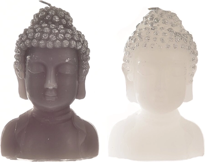 Svijeća Buda – dekorativna figurativna svijeća 12 cm (2 varijante)